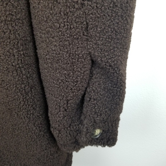 Koolaburra by Ugg Brown Sherpa Shirt Jacket NWT - Picture 8 of 13